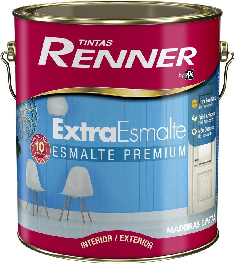 Tinta Esmalte Renner Extra Rapido Marfim 3,6L-ns_54327_1
