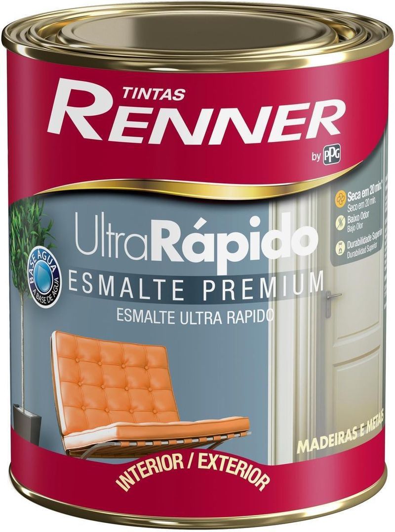 Tinta Esmalte Ultra Rápido Base Água Branca 900ml-ns_80971_1