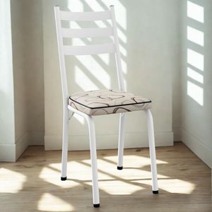 Cadeira Tubular Europa 118 Branco ARTEF