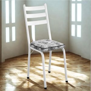 Cadeira Tubular Europa 118 Branco ARTEF