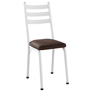 Cadeira Tubular Europa 118 Branco ARTEF