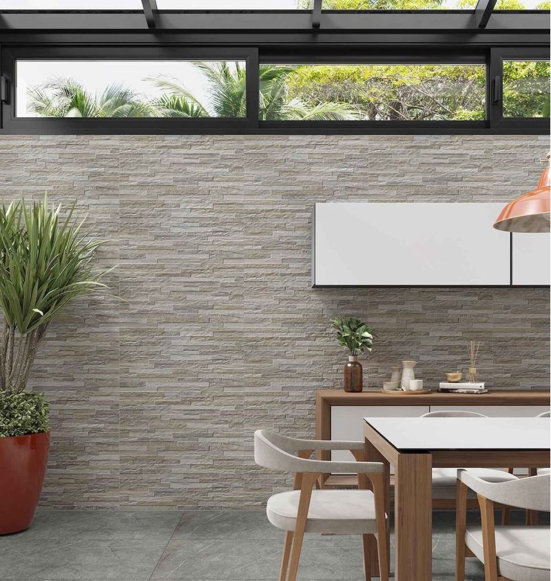 Revestimento para parede Marmocerâmica 39x75cm 539005 Minerale BeigeRústico Retificado Classe A LA-ns_225568_2