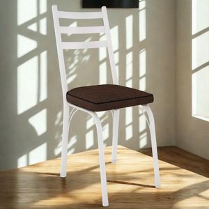 Cadeira Tubular Europa 141 Branco ARTEF