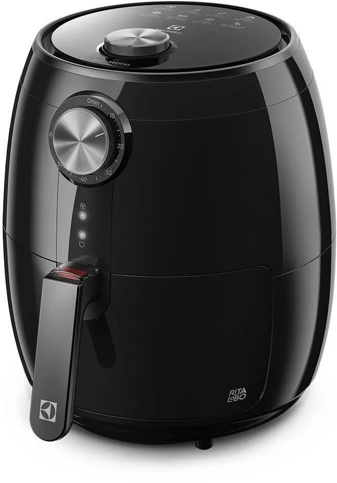 Fritadeira Elétrica / Air Fryer Electrolux Rita Lobo 3,2 Litros Efficient EAF15 Preto 1400W 220V-ns_195238_1