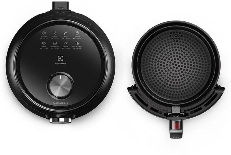 Fritadeira Elétrica / Air Fryer Electrolux Rita Lobo 3,2 Litros Efficient EAF15 Preto 1400W 220V-ns_195238_5