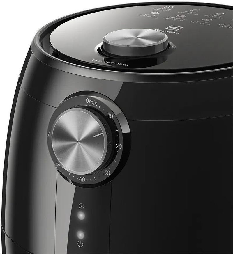 Fritadeira Elétrica / Air Fryer Electrolux Rita Lobo 3,2 Litros Efficient EAF15 Preto 1400W 220V-ns_195238_2